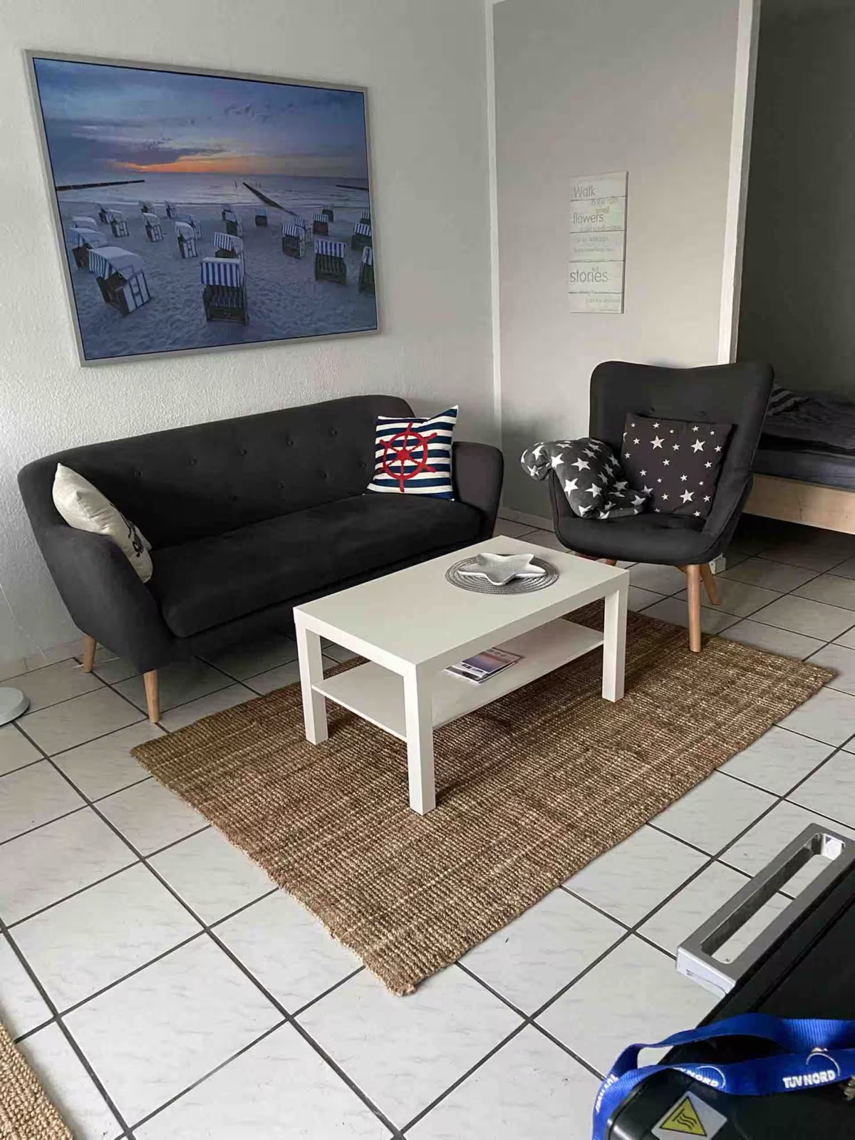 Gemütliche Sofa-Ecke